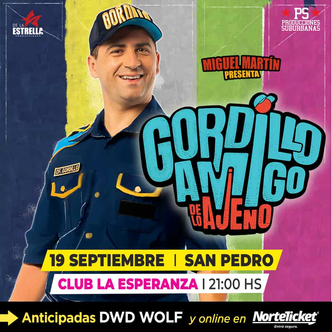 GORDILLO EN SAN PEDRO