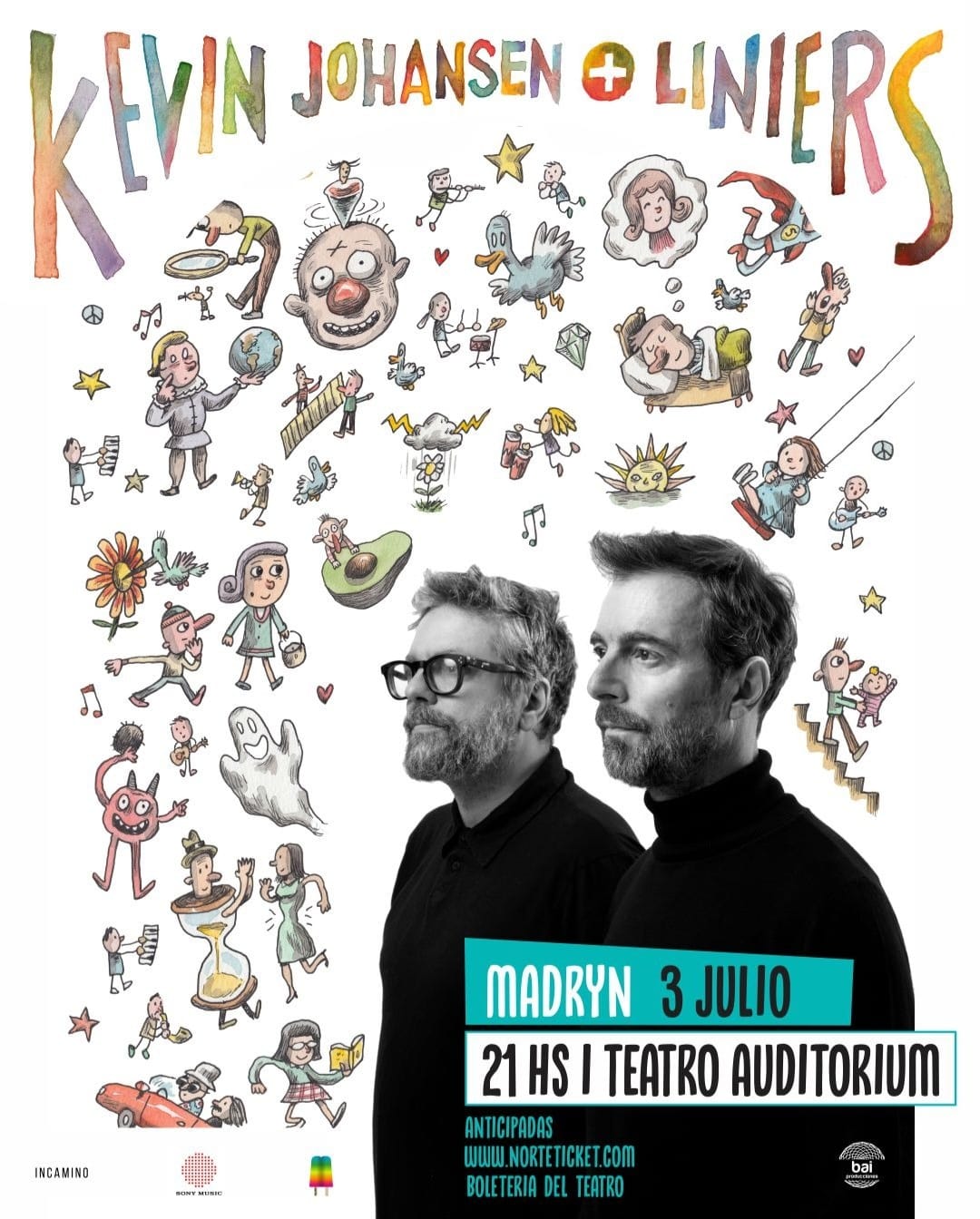 KEVIN JOHANSEN Y LINIERS EN MADRYN