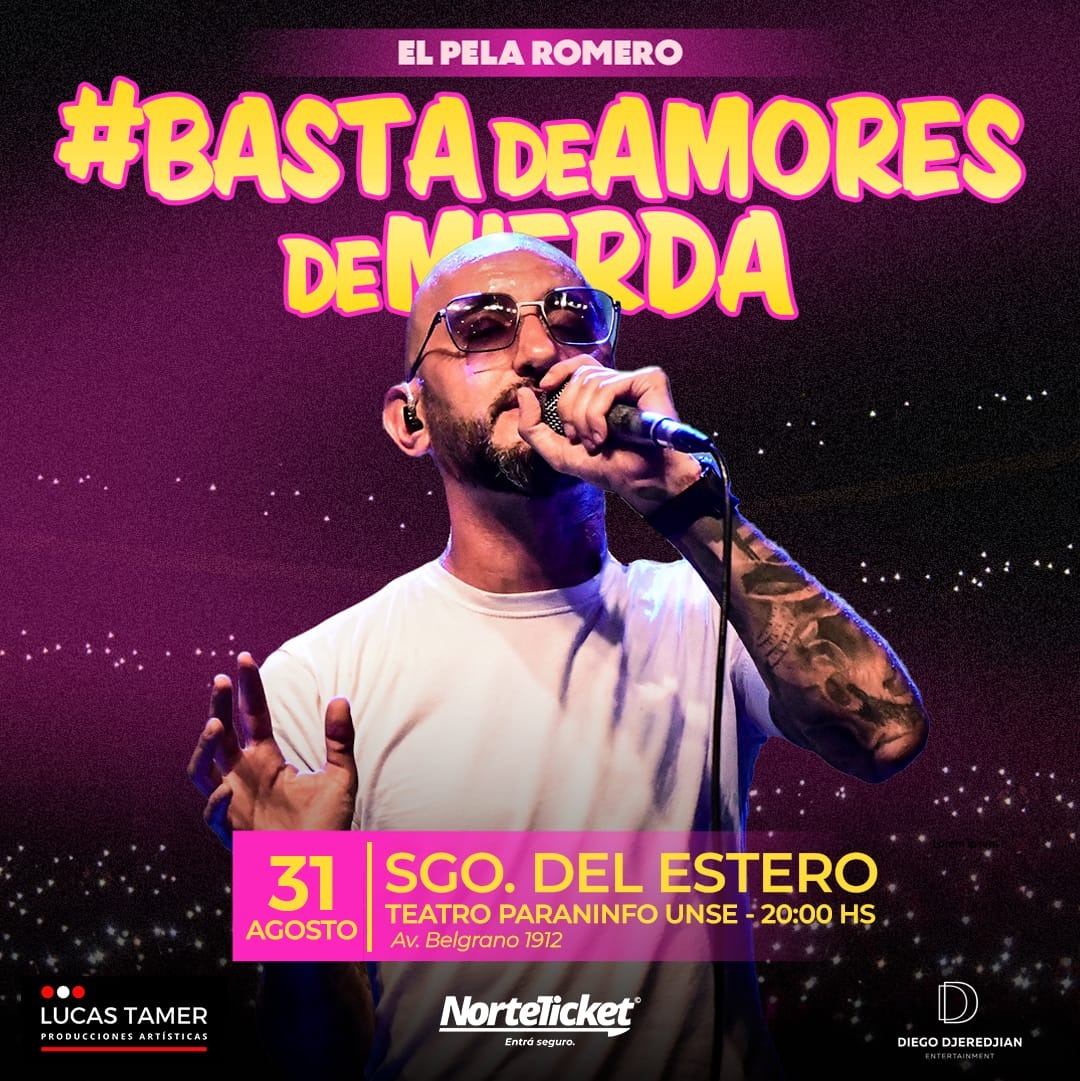 PELA ROMERO EN SANTIAGO