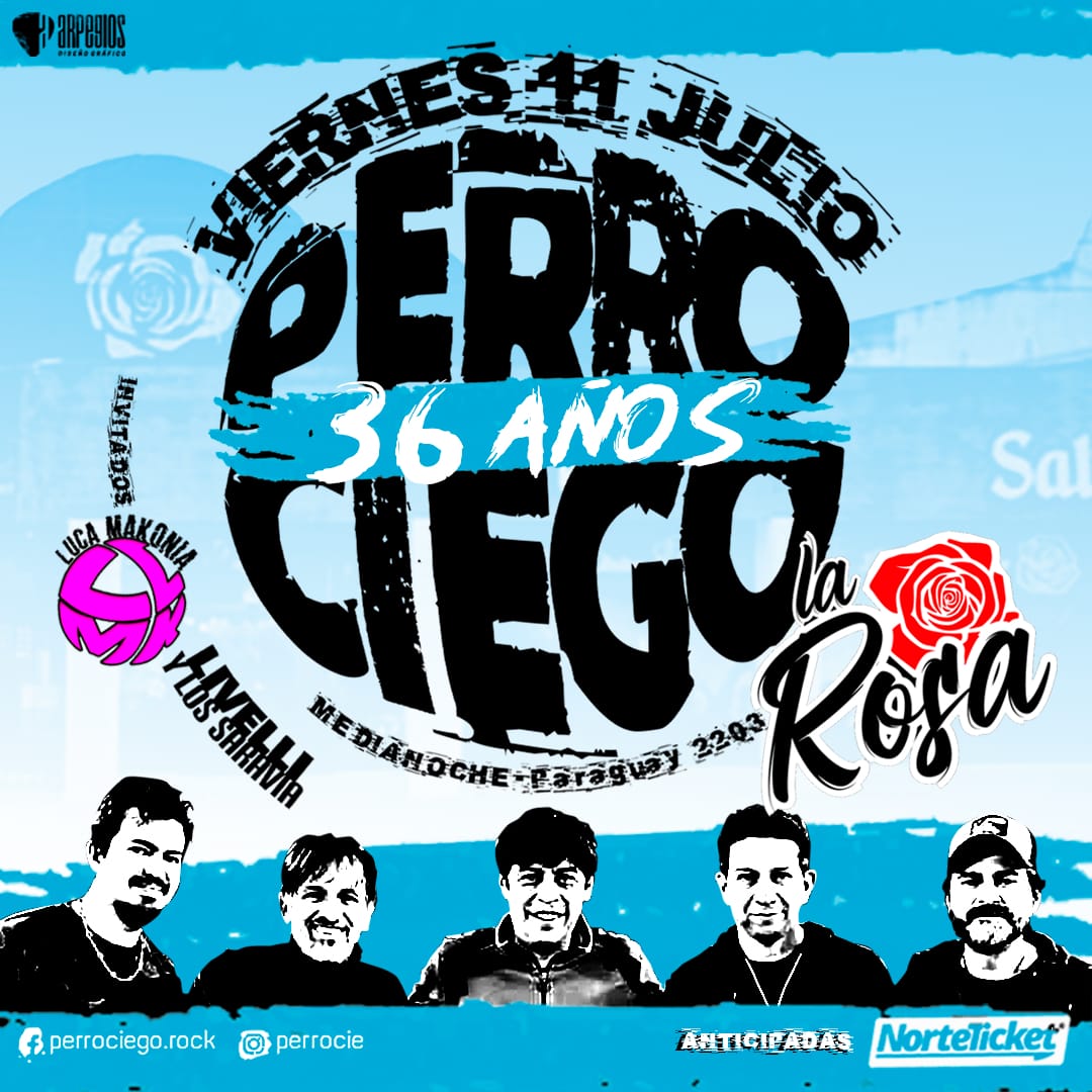 PERRO CIEGO EN LA ROSA 2025