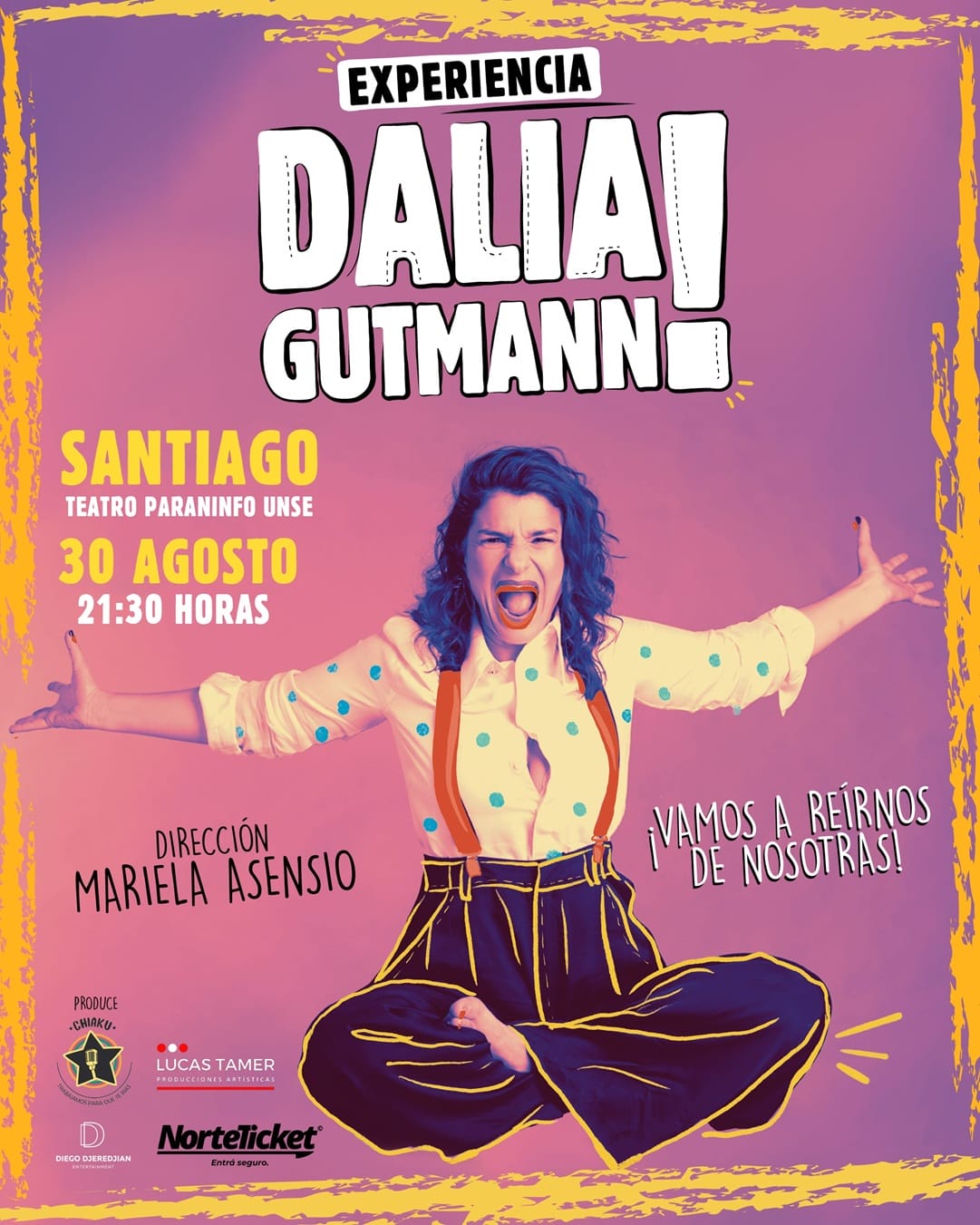 DALIA GUTMANN EN SANTIAGO
