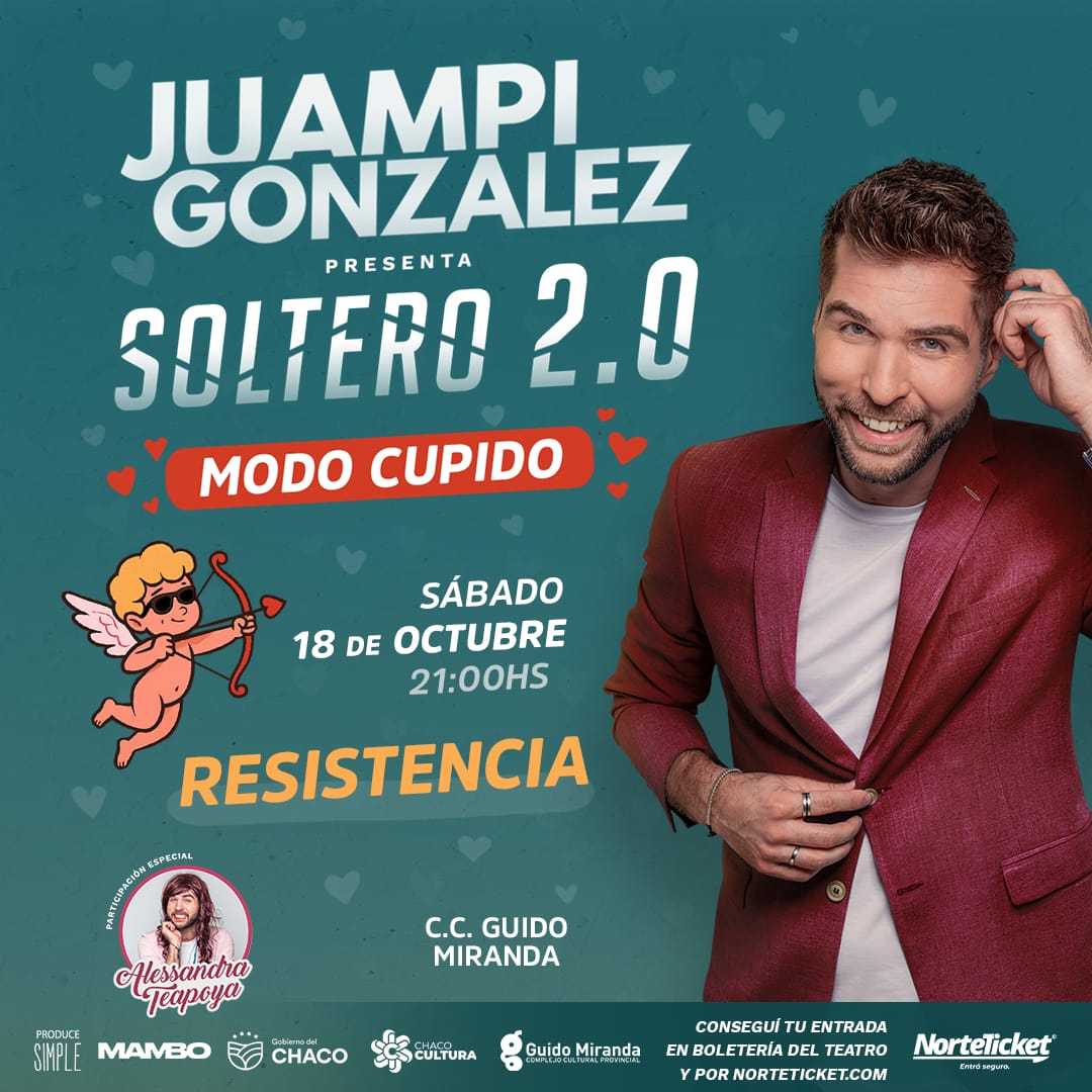 JUAMPI GONZALEZ EN RESISTENCIA