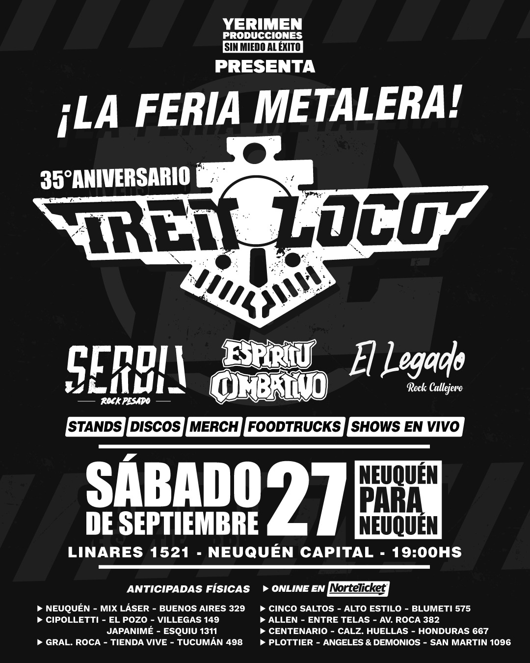 TREN LOCO EN NEUQUEN