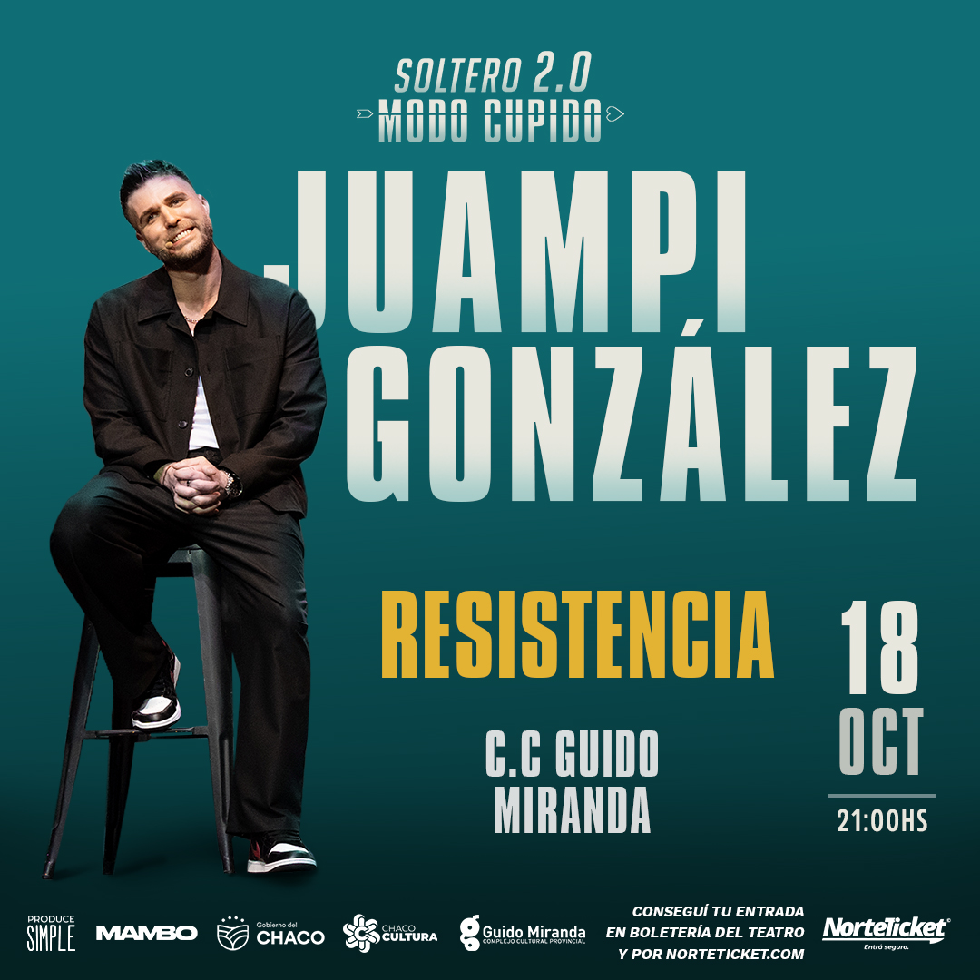 JUAMPI GONZALEZ EN RESISTENCIA