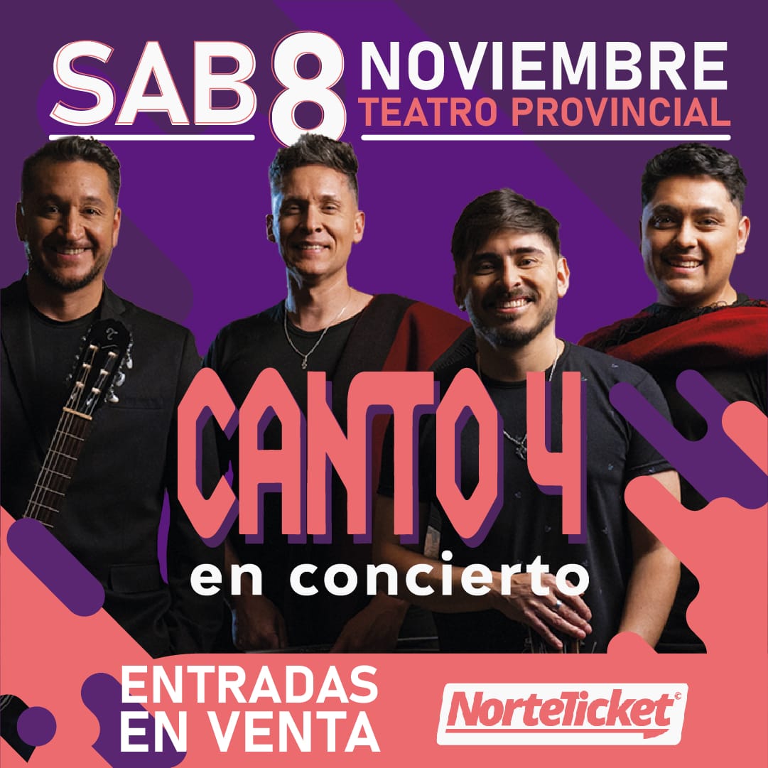 CANTO 4 EN CONCIERTO