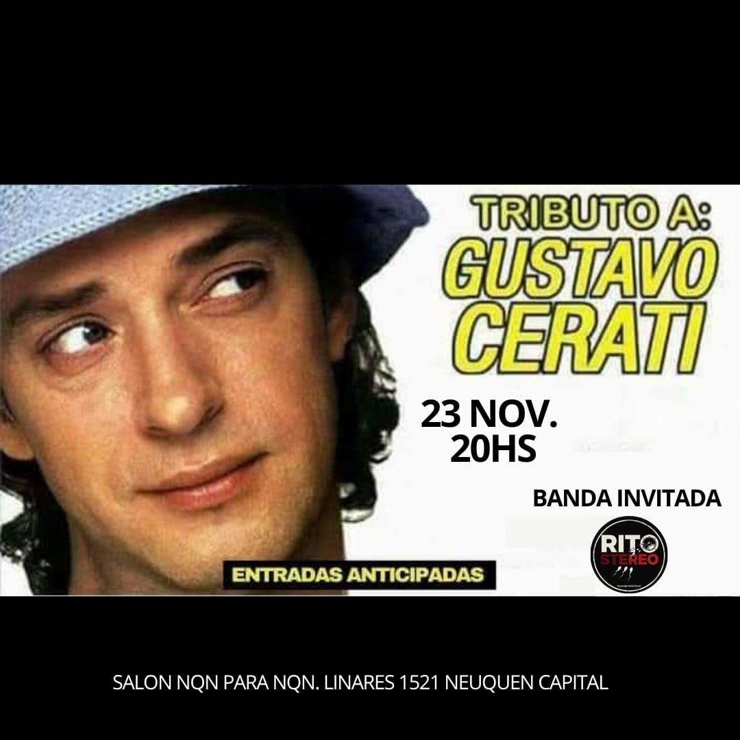 TRIBUTO A CERATI EN NEUQUEN