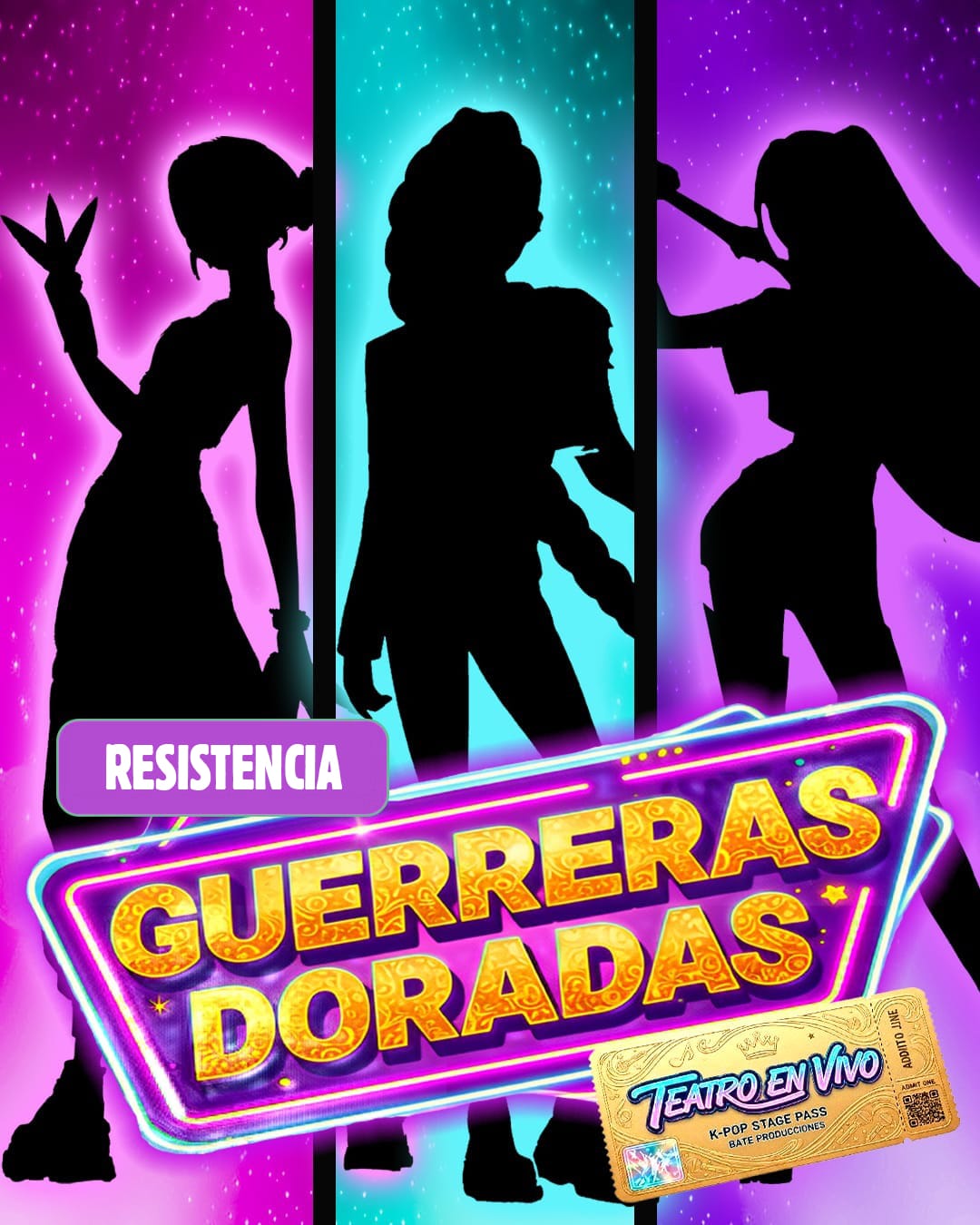 GUERRERAS DORADAS EN RESISTENCIA