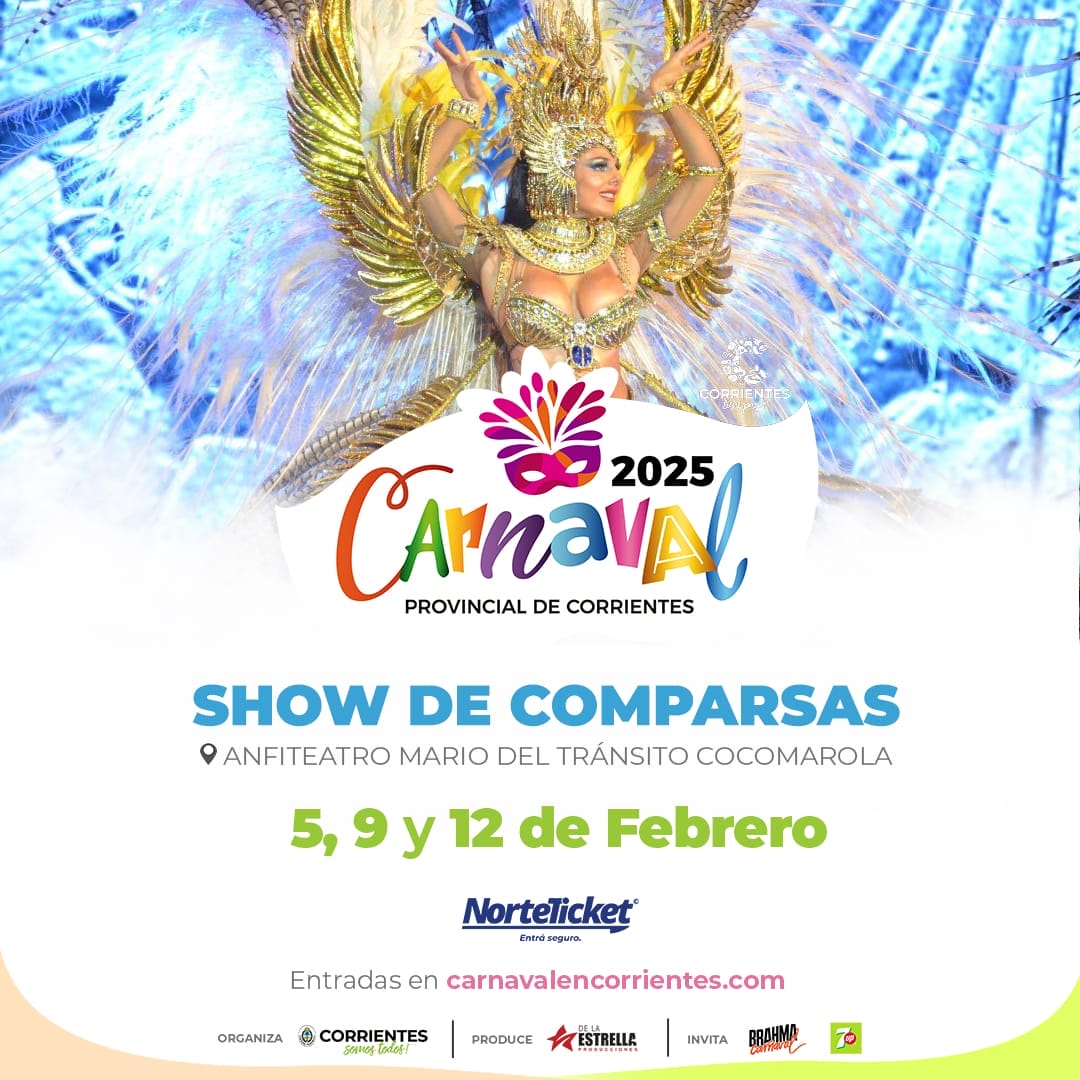 SHOW DE COMPARSAS - CARNAVAL DE CORRIENTES 2026
