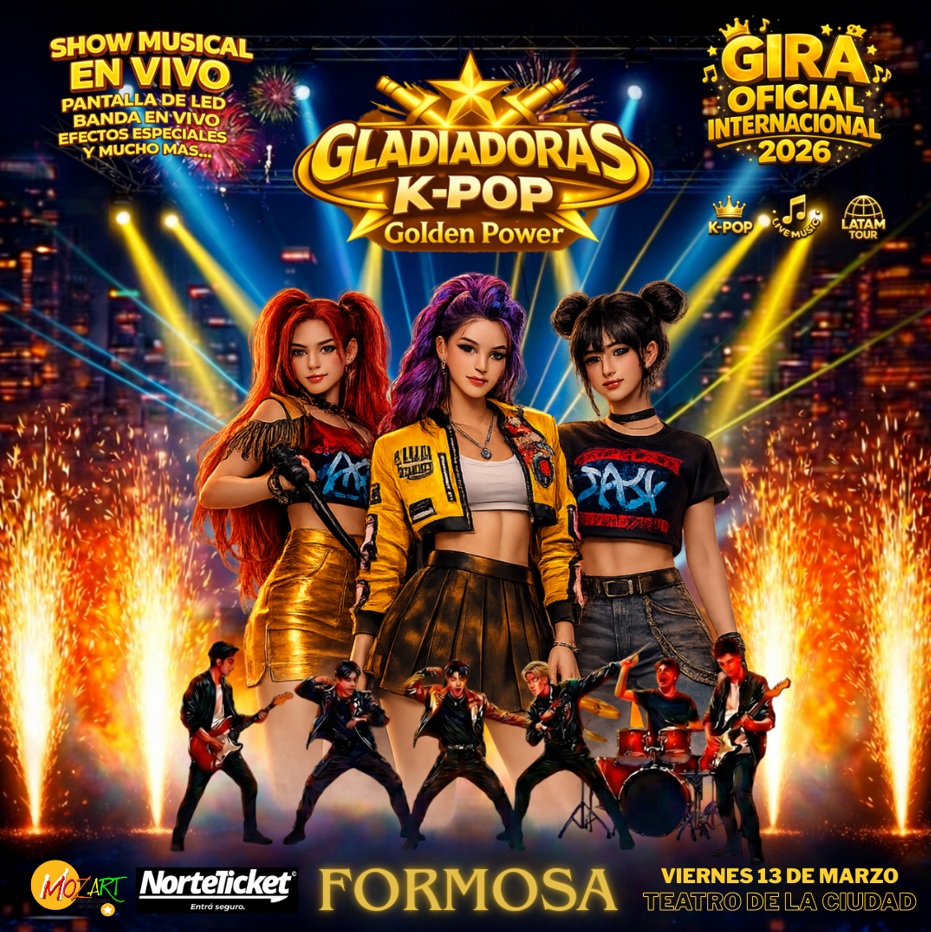 GLADIADORAS KPOP EN FORMOSA