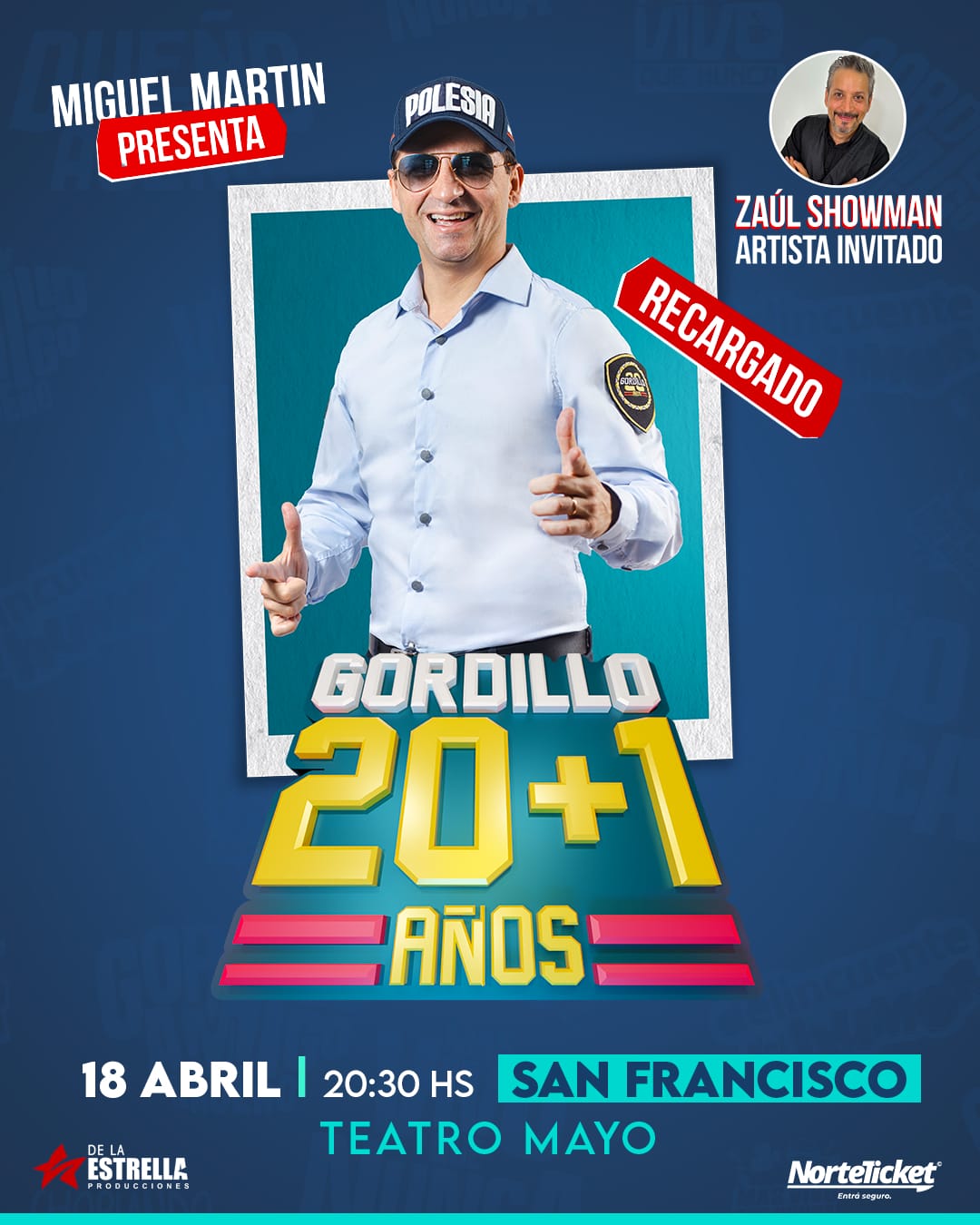 GORDILLO EN SAN FRANCISCO