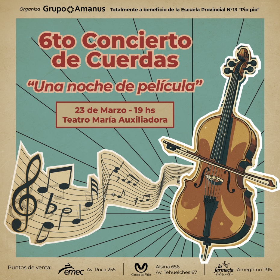 6to Concierto de Cuerdas Clásico y Solidario