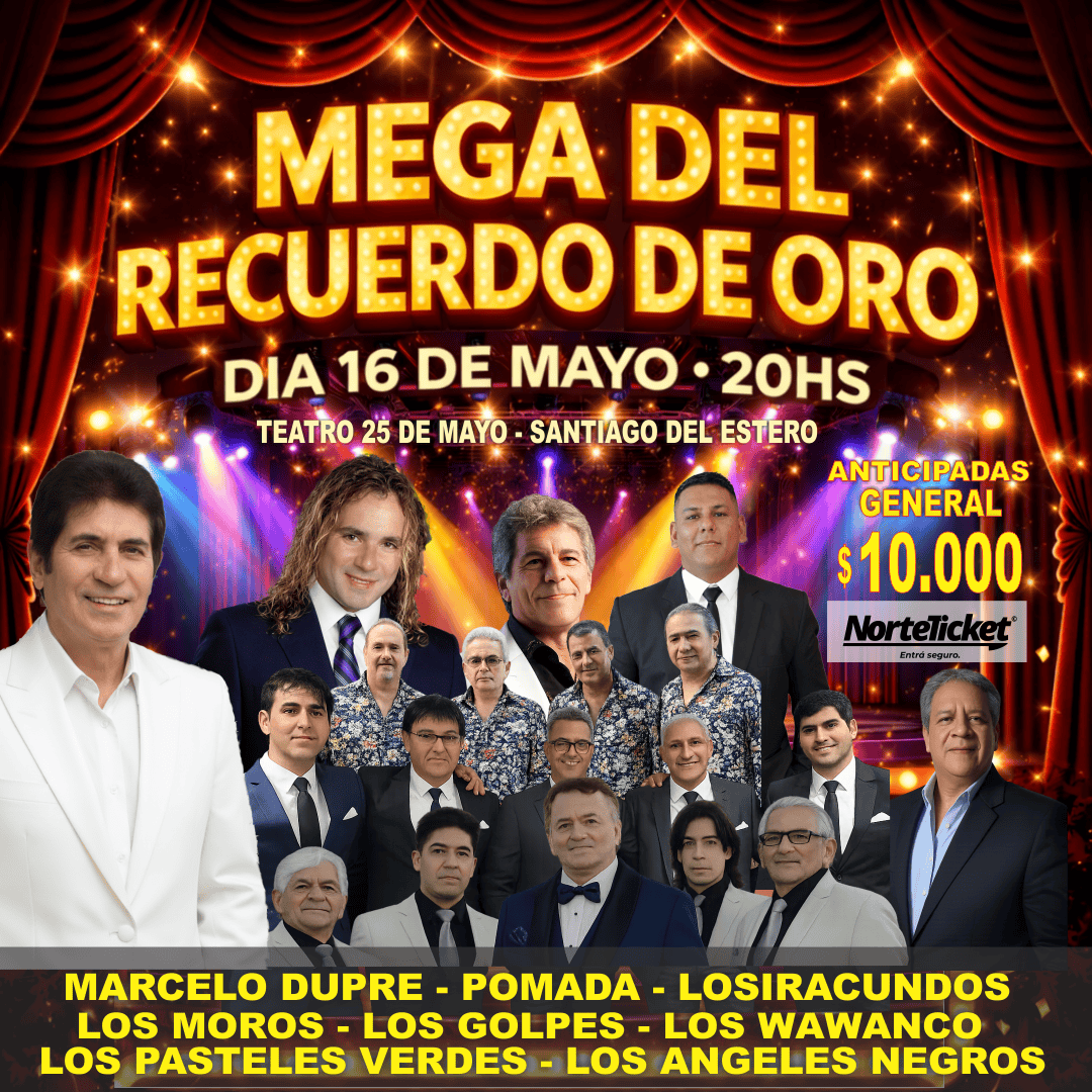 MEGA DE LOS 70 Y 80 EN SANTIAGO