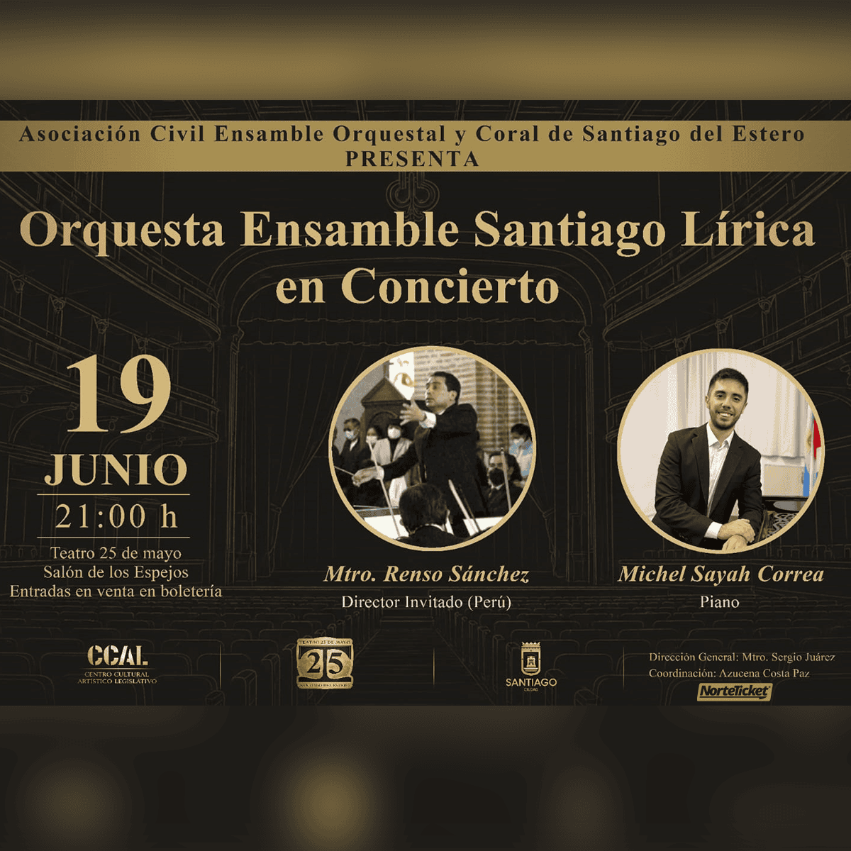 CONCIERTO SINFÓNICO EN SANTIAGO